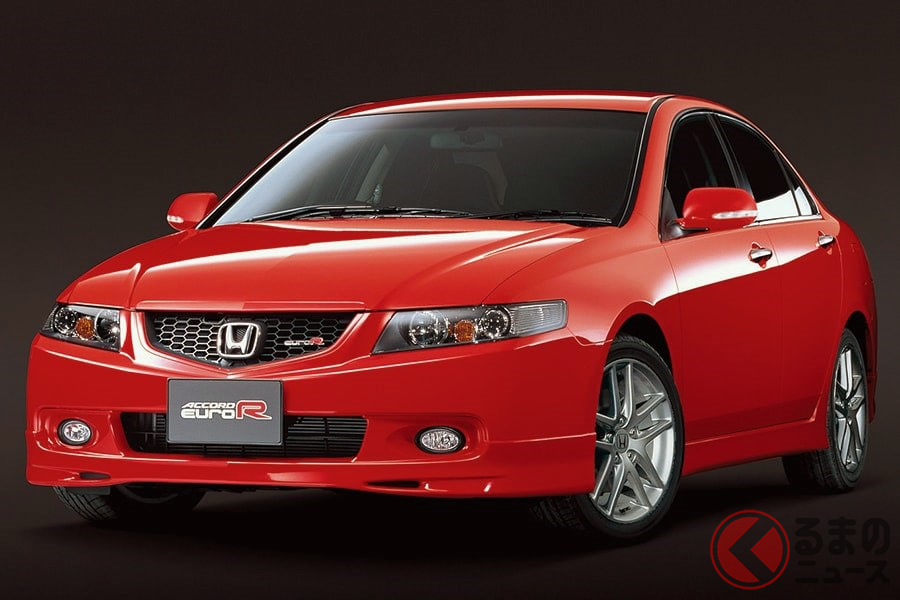 ホンダの真骨頂である高回転高出力エンジンを搭載した「アコード ユーロR」