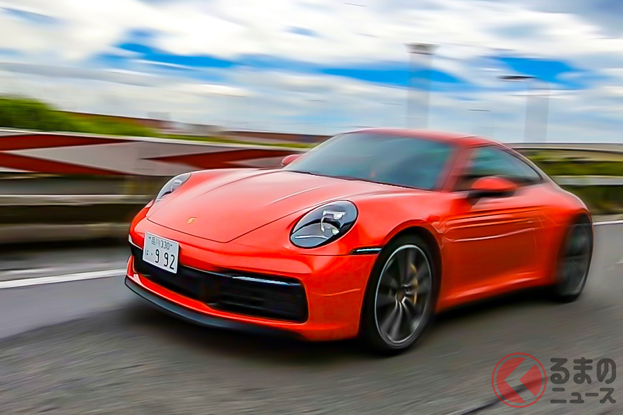 「911カレラS」の最高速度は308km/h