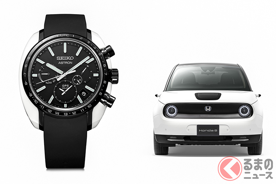 「ホンダe」と「セイコー アストロン」がコラボレーションした限定ウオッチが、300本限定で誕生