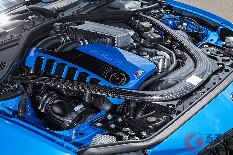 スイスのBMWチューナー「ダーラー」が手を加えた「M2 CS」のエンジンルーム