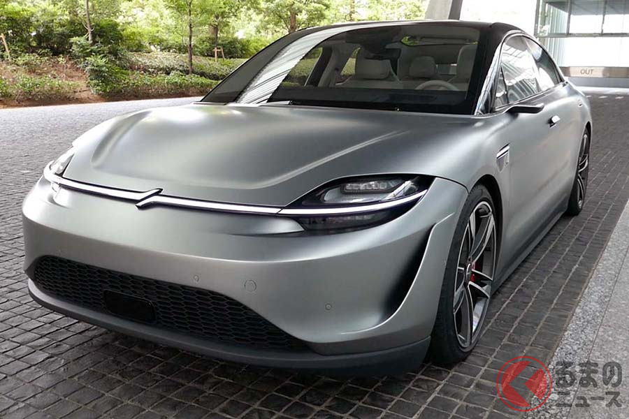ソニーのEVコンセプト「VISION-S」の国内初となる試乗体験に参加した