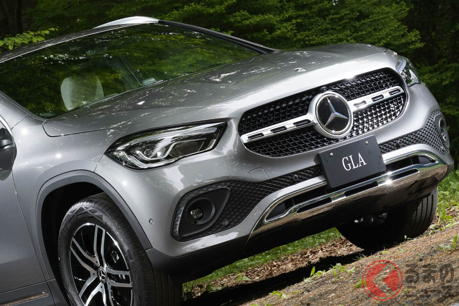 メルセデス・ベンツ「GLA」。2代目となる新型は、2020年6月に日本上陸をはたした
