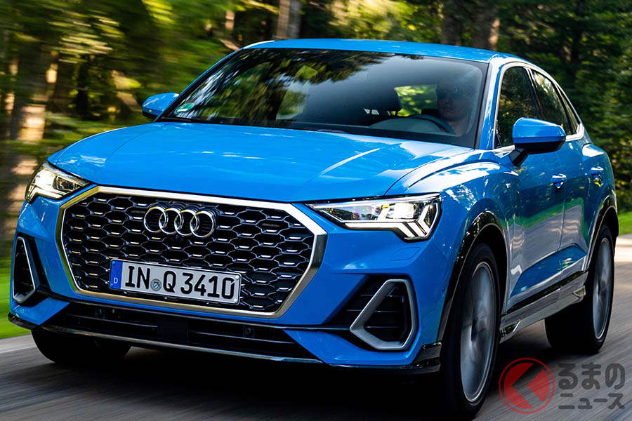 アウディのニューモデル「Q7スポーツバック」。2020年7月に日本に上陸したばかり