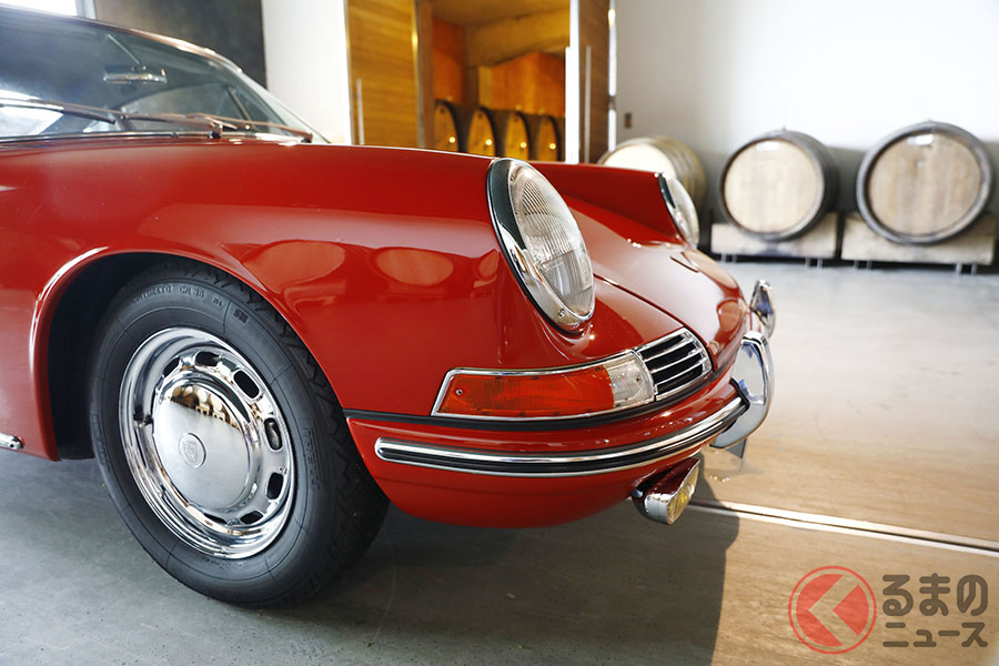 1963年のフランクフルトショーでワールド・プレミアされたポルシェ901型「911」