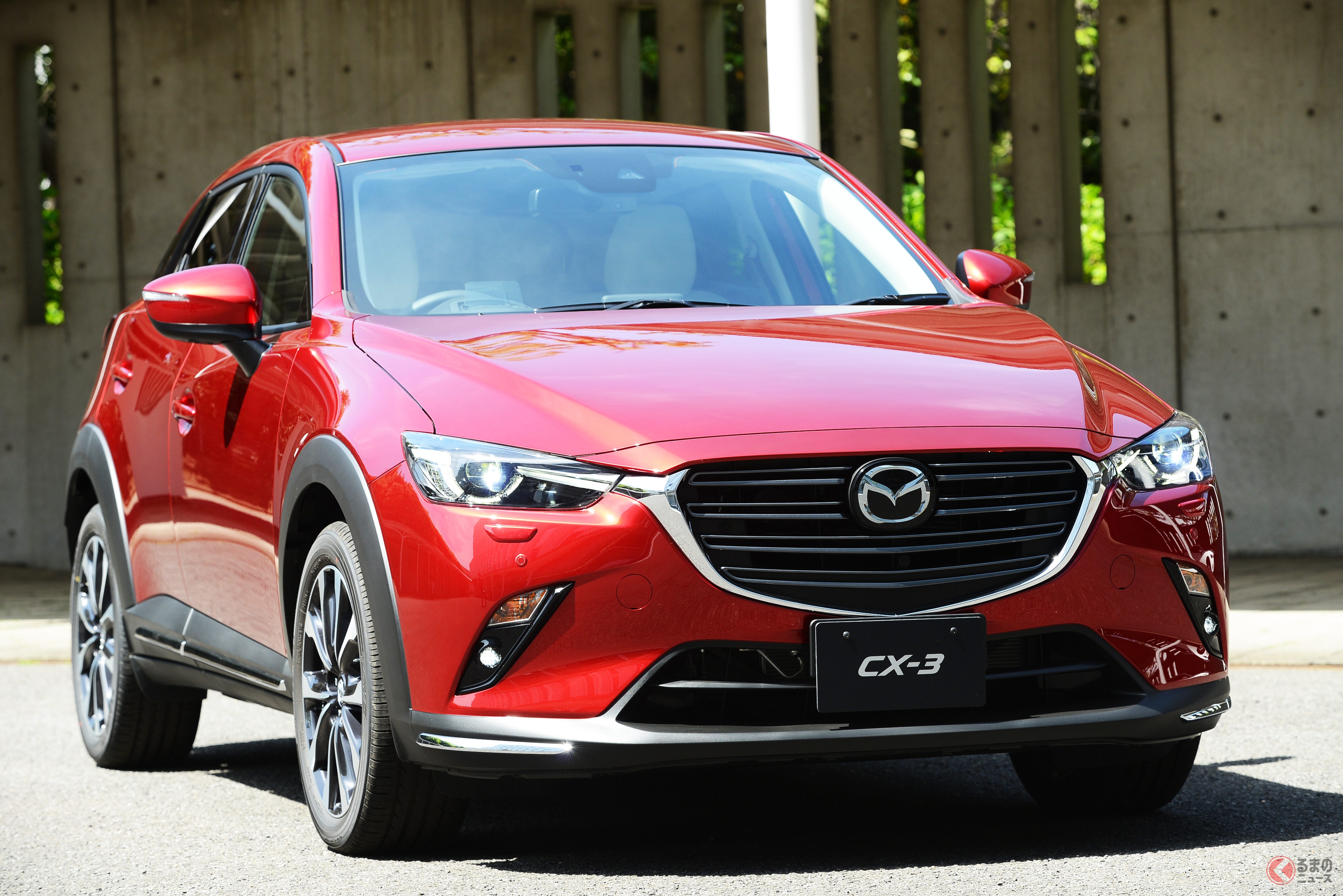 都市部の機械式駐車場にも駐められるマツダ「CX-3」