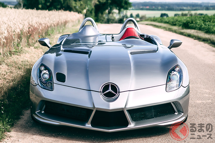 メルセデス・ベンツ「SLRマクラーレン・スターリング・モス」は、75台限定の希少モデルだ(C)2020 Courtesy of RM Sotheby's