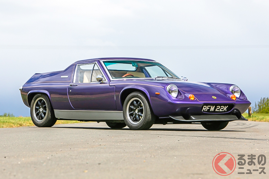 「スペシャル」ではなかったということもあって、2万4200ポンド(邦貨換算約324万)というプライスで落札された1971年型ロータス「ヨーロッパ・ツインカム」(C)SILVERSTONE AUCTIONS