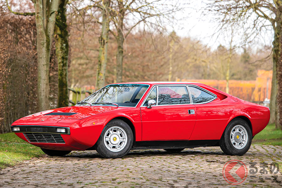 1975年式フェラーリ「208GT4」は、ベルトーネがデザインした希少モデル(C)2020 Courtesy of RM Sotheby's