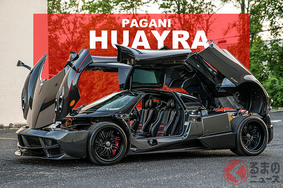 トランスフォーマーのように変形しそうなパガーニ「ウアイラ」