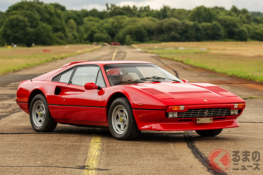 およそ590万円で落札された1985年式フェラーリ「308GTBクワトロバルボーレ」(C)2020 Courtesy of RM Sotheby's