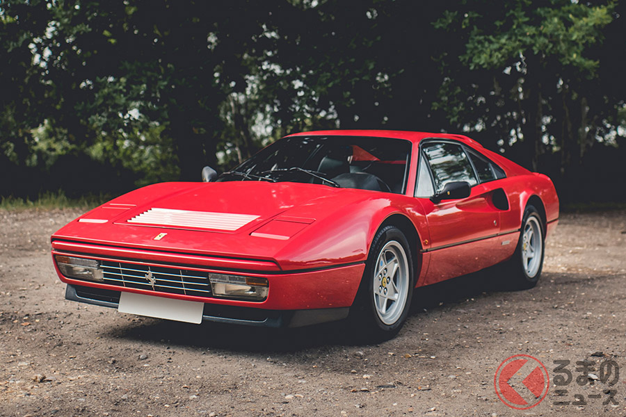 約950万円で落札された1987年式フェラーリ「328GTB」(C)2020 Courtesy of RM Sotheby's