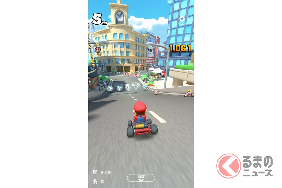 初のスマホ版 マリオカート ツアー がサービス開始 片手プレイ可能な新作は世界の都市が舞台 くるまのニュース