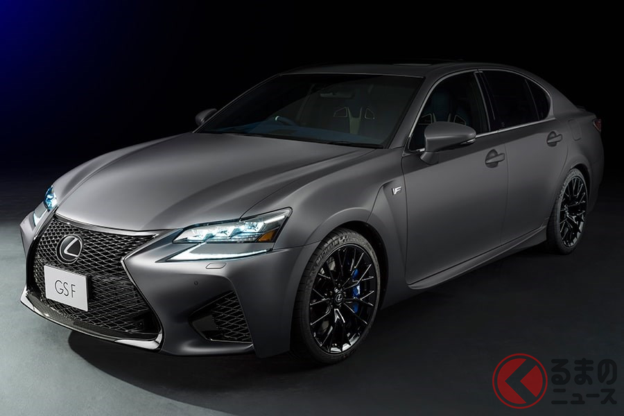 今はなき大排気量NAエンジンを搭載したスーパーセダンの「GS F」