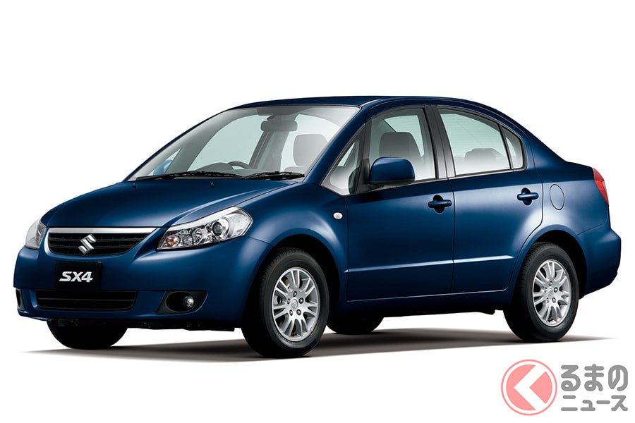 SUVをベースにしたセダンというだけでも珍車の「SX4セダン」