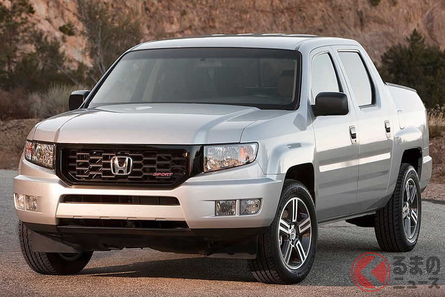 個性的なデザインと優れた乗り心地が特徴のホンダ「リッジライン」