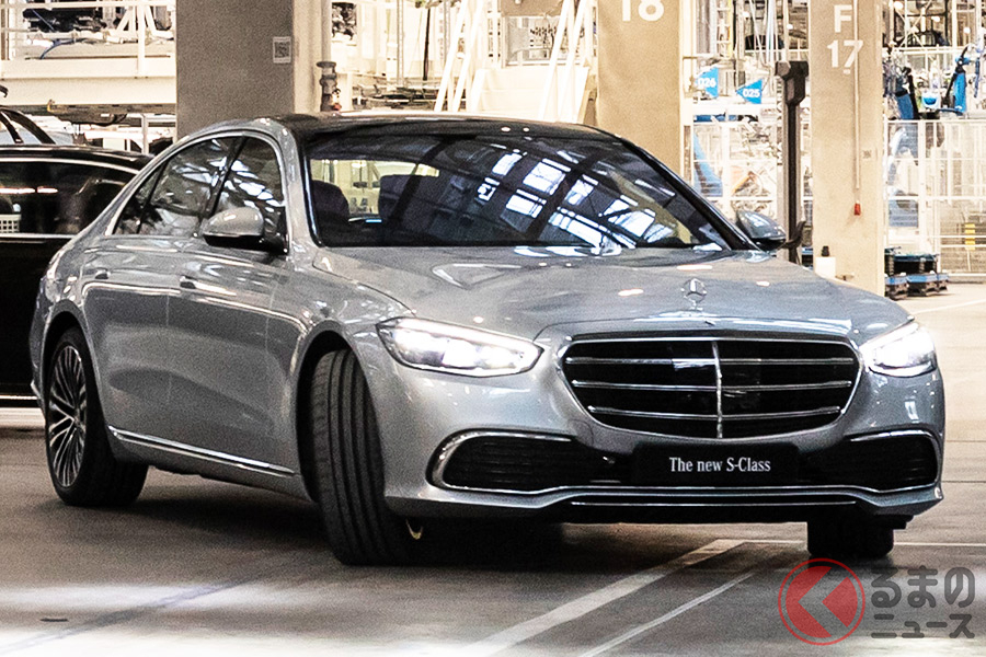 メルセデス・ベンツ新型「Sクラス」世界初披露の様子