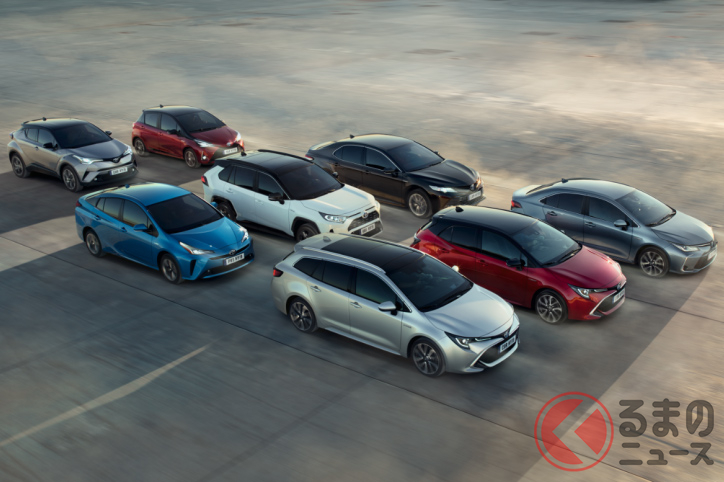 信頼度ランキングで好順位を獲得したトヨタ車のイメージ