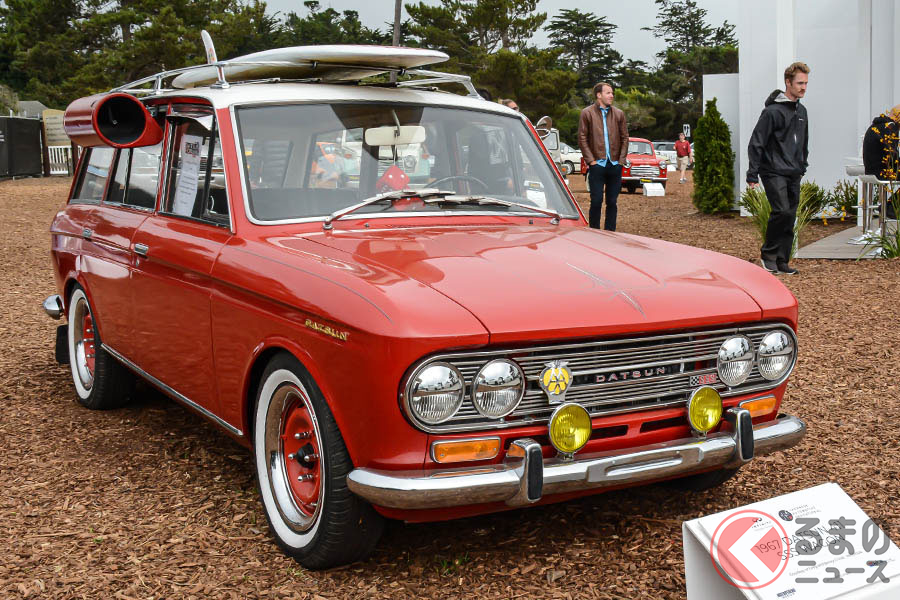 アメリカに輸出されたブルーバード410のワゴン