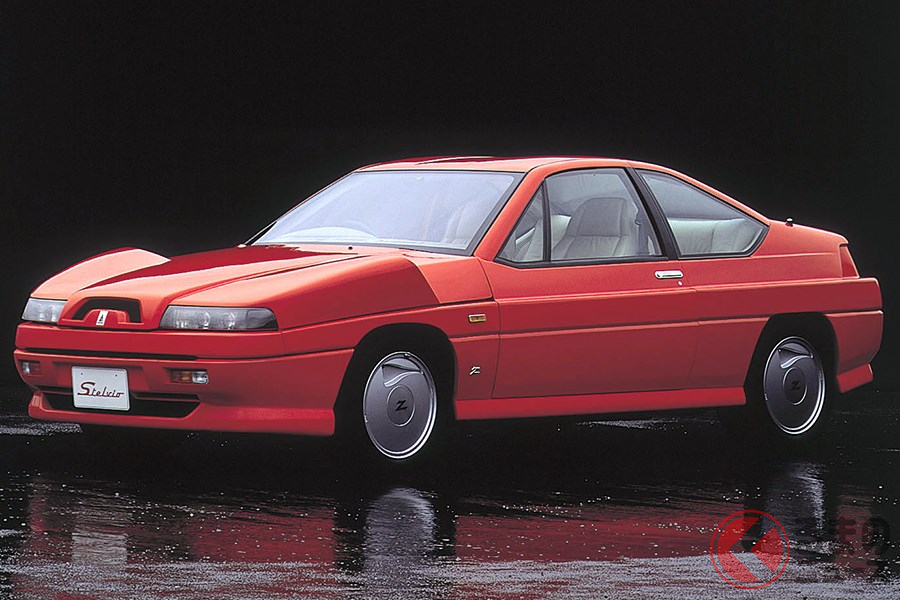 バブル絶頂期に誕生した高級クーペの「ステルビオ」