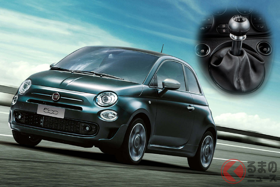 マニュアルトランスミッションの500/500C マヌアーレ・ピゥ・チエロは、ハッチバックが155台、カブリオレが75台の限定販売となる