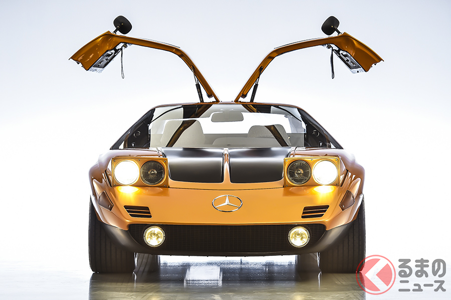 市販されていたら、ロータリーエンジンを搭載したスーパーカーとして、人気を博したであろう「C111-II」