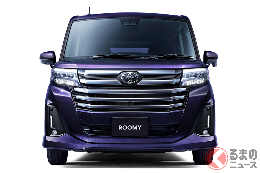 新型「ルーミー」のカスタムモデル(マイナーチェンジモデル)