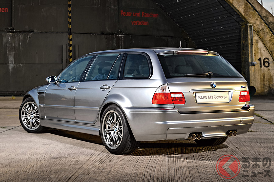 E46 3シリーズ ツーリングのボディに、E46 M3のS54エンジンをスワップ