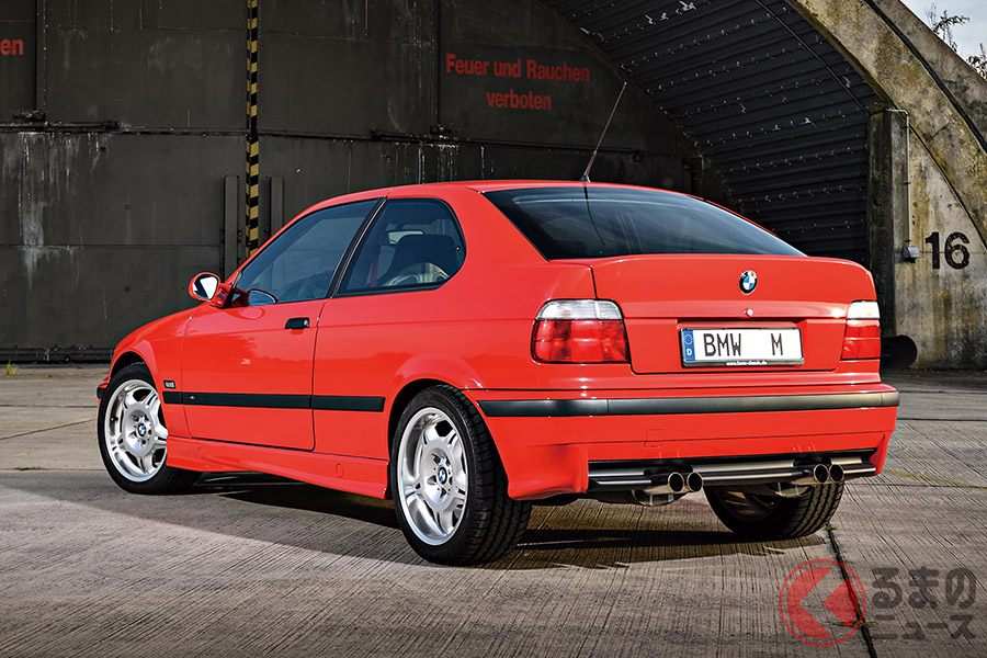 E36 3シリーズコンパクトのボディにE36 M3Cのエンジンをスワップ