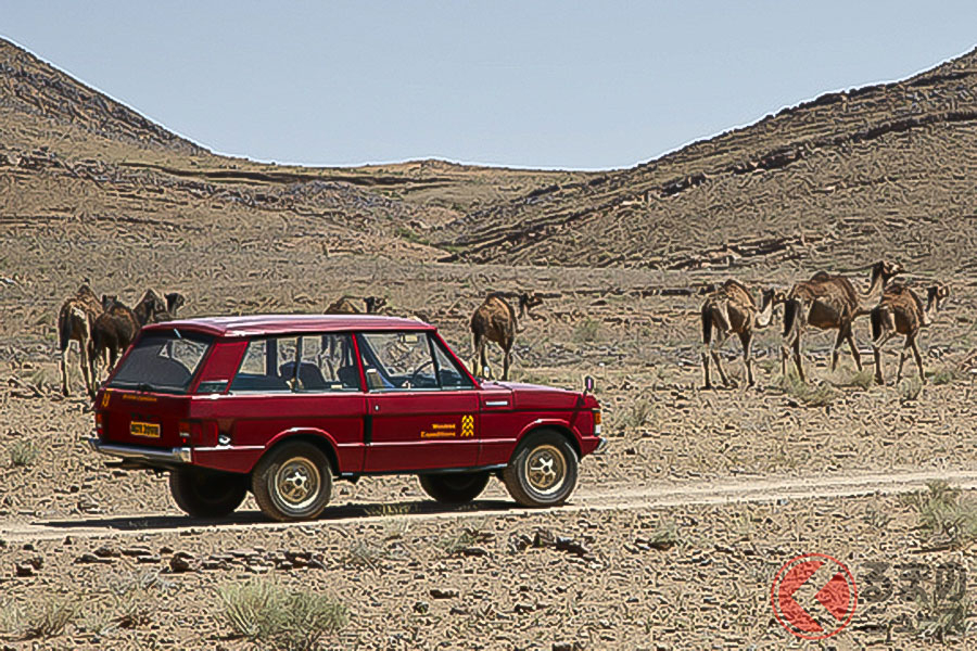 砂漠のロールス・ロイスと呼ばれた「レンジローバー」