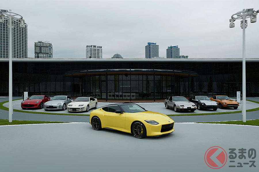 歴代Zと新型フェアレディZ(プロトタイプ)