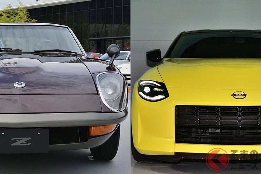次期型Zのヘッドライトは初代のデザインを継承している