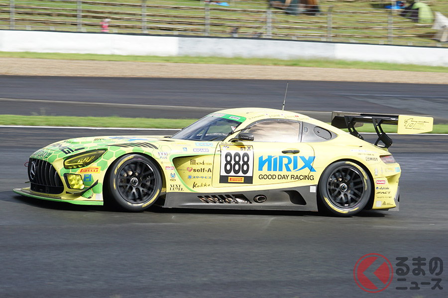 ピレリスーパー耐久シリーズ2020 第1戦で優勝した「#888 HIRIX GOOD DAY RACING AMG GT3」