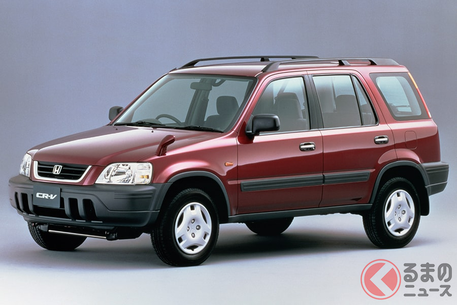 SUVでもクロカン4WDテイストが色濃かった頃の「CR-V」