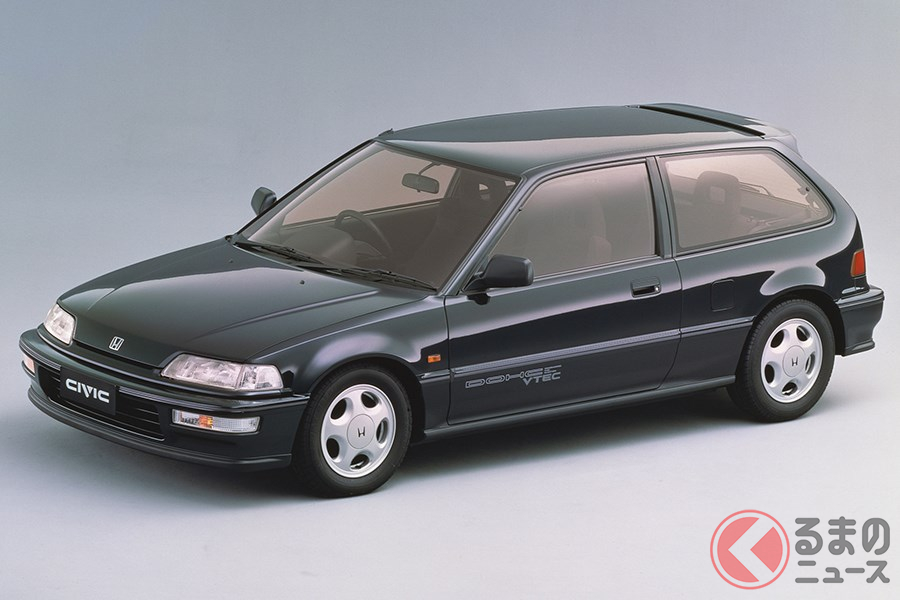 1.6リッターNAエンジン車で最強を誇った「シビックSiR」