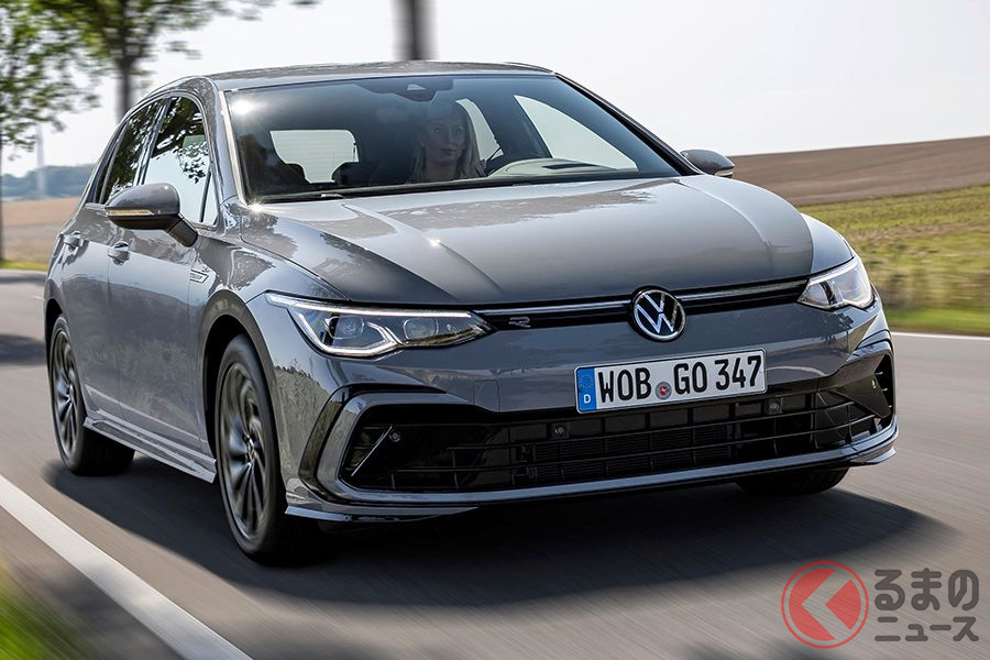 2019年に欧州で登場した8代目となる新型「ゴルフVIII」。日本には2021年に上陸の予定だ