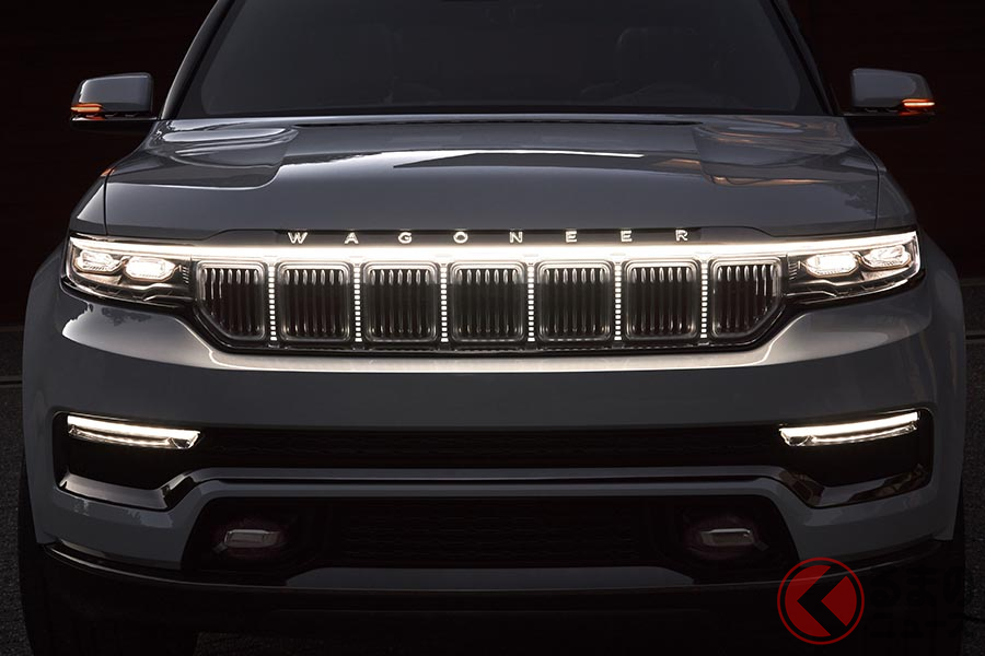 ジープ「グランドワゴニア」のフロントマスク