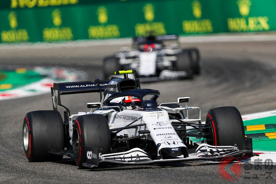 9月6日開催のF1第8戦イタリアグランプリ決勝で優勝したピエール・ガスリー選手のF1マシン