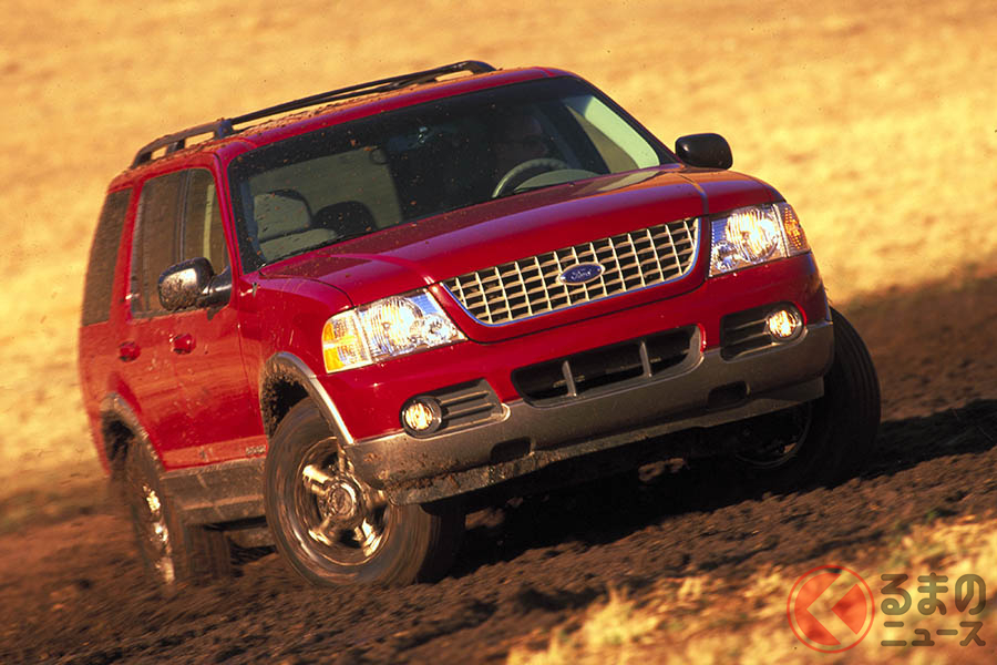 フォードの大型SUV「エクスプローラー」(2002年式)