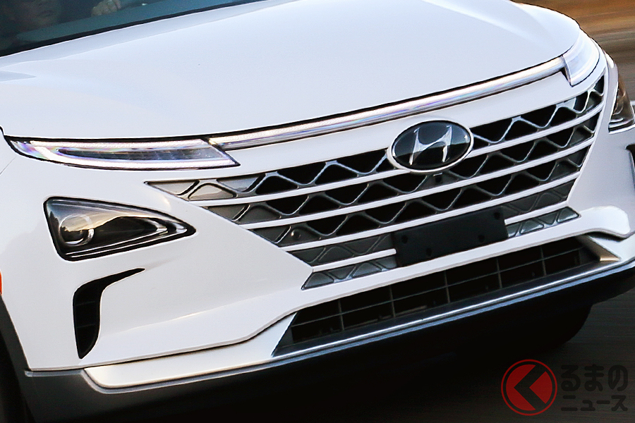 まもなく日本再上陸と噂される韓国メーカー、ヒュンダイ。写真はヒュンダイの最新燃料電池車(FCV)「NEXO(ネッソ)」。この9月、日本で一般ユーザー向けの試乗会を開催している