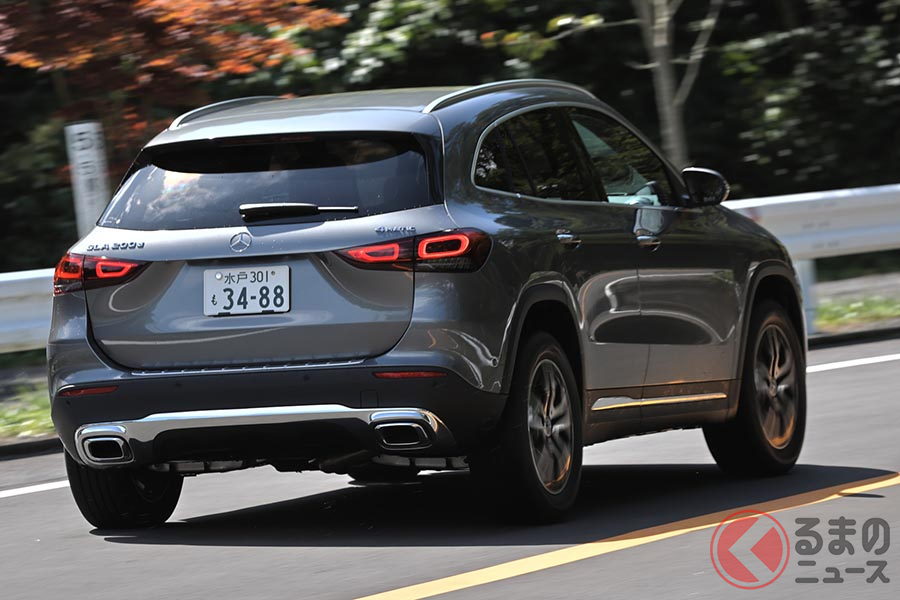メルセデス・ベンツ新型「GLA 200d 4MATIC」の走り
