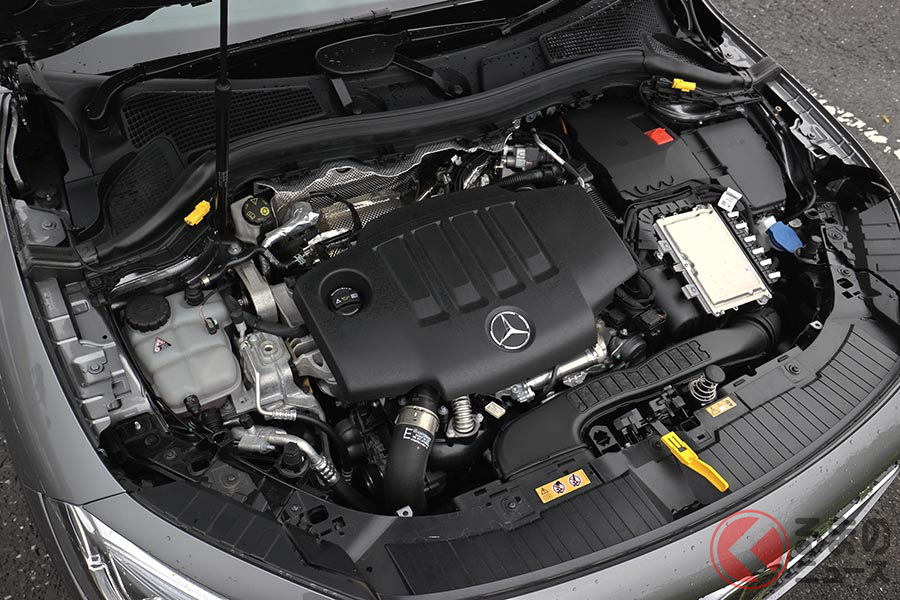 「GLA 200d 4MATIC」のエンジンは「654型」2リッター直4ディーゼルターボ