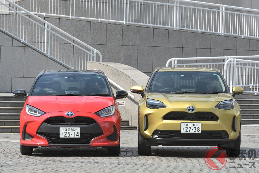 HV車とガソリン車を設定するトヨタ「ヤリス/ヤリスクロス」