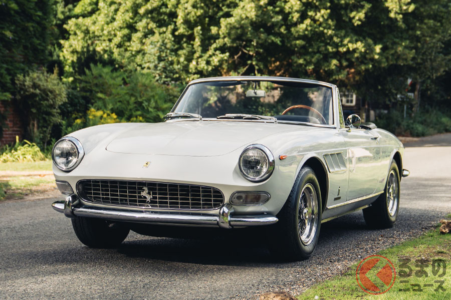 ピニンファリーナがデザインとコーチワークの双方を完全受託するゴージャス系モデル、フェラーリ「275 GTS byピニンファリーナ」(C)2020 Courtesy of RM Sotheby's