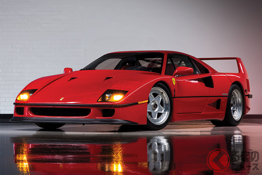MONTEREY 2017では、1991年式「F40」は、154万ドルで落札された(C)2020 Courtesy of RM Sotheby's