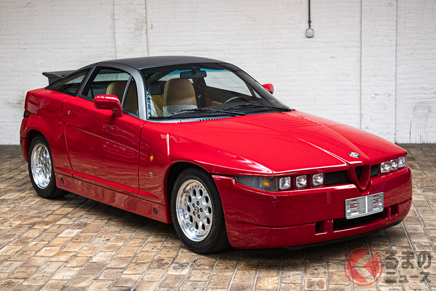 走行距離1300kmにも満たない、グッドコンディションのアルファ ロメオ「SZ」(C)2020 Courtesy of RM Sotheby's