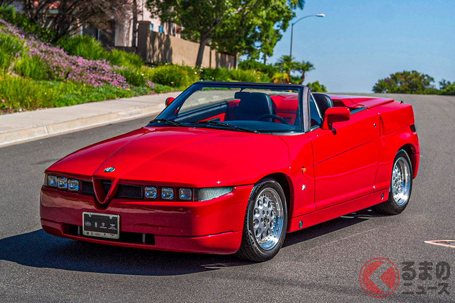 走行距離1万5258km、多少使用感が出ているアルファ ロメオ「RZ」(C)2020 Courtesy of RM Sotheby's