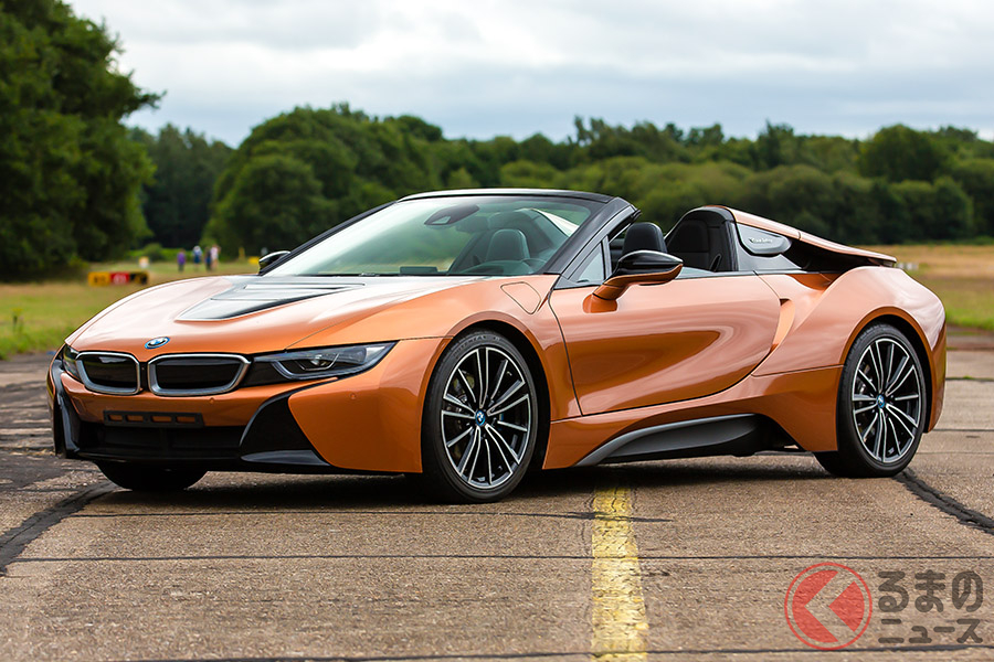 約910万円で落札された2018年式BMW「i8ロードスター」(C)2020 Courtesy of RM Sotheby's