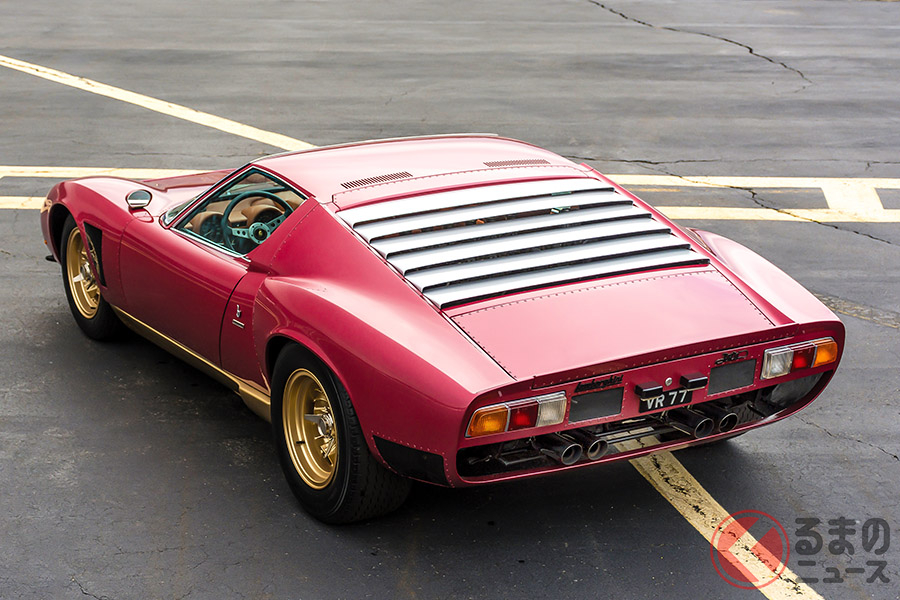 長らく日本にあったランボルギーニ「ミウラSVJ」(C)2015 Courtesy of RM Sotheby's