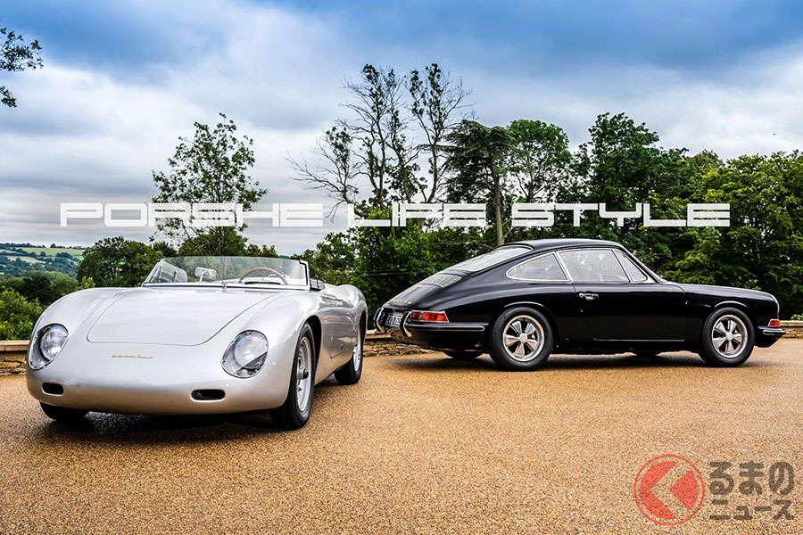 ガイ・ベリーマンの愛車である「356ザガート」(左)、1967年型「911S」(右)(C)2020 Dr. Ing. h.c. F. Porsche AG