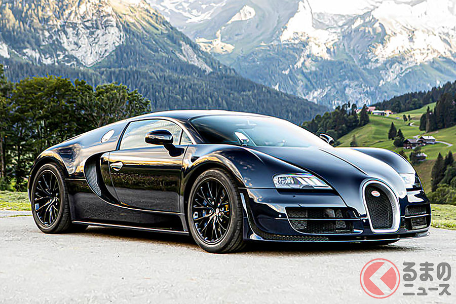 2012年式ブガッティ「ヴェイロン16.4スーパースポーツ」(C)Bonhams 2001-2020